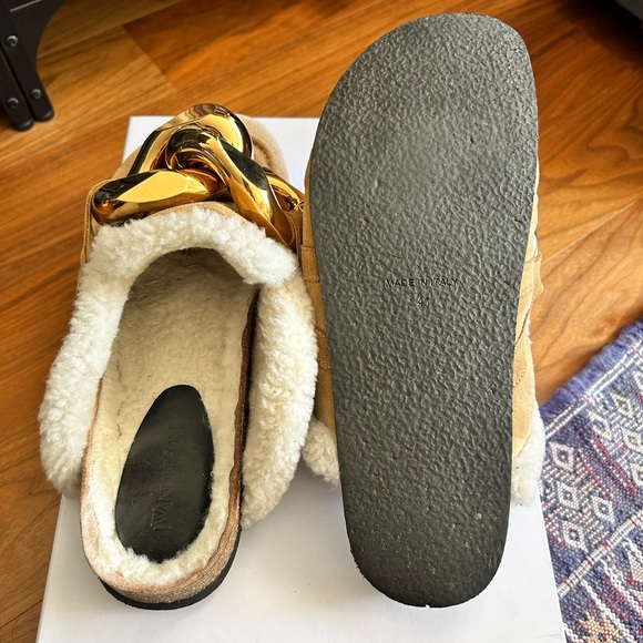 JW Anderson Calf suede chain mule - Picture 4 of 7